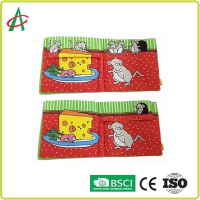 초보자들 3D를 위한 20cmx20cm 부드러운 책은 부드러운 면직포를 설계합니다