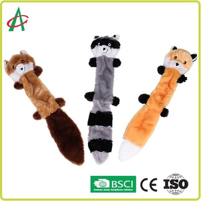 최고 연약한 직물 물자를 가진 꼭 껴안고 싶은 튼튼한 삐걱거리는 개 장난감 25cm