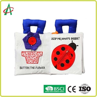초보자들을 위한 프리 학교 20x26cm 소프트 책은 시각적이고 청각을 자극합니다