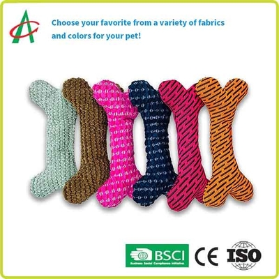 ISO9001 애완 호화로운 장난감 뼈는 간신히 승리한 사람으로 15cm*5.5cm을 형성했습니다
