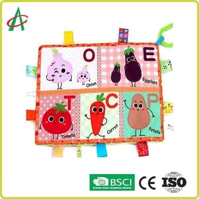 BSCI 29.7x21cm 아기 위안을 주는 사람 완구 극단적 부드러운 호화로운 과일과 동물 프린팅