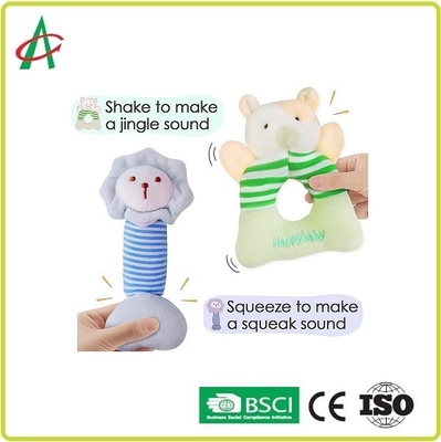 채워지는 PP 면을 가진 ASTM Huggable 견면 벨벳 딸랑이 장난감