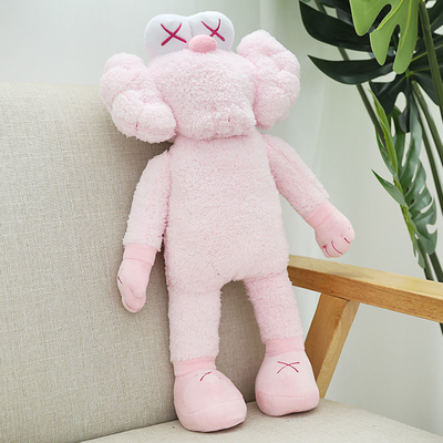 휴일 선물로 빨 수 있는 BFF Kaws 견면 벨벳 장난감 베개