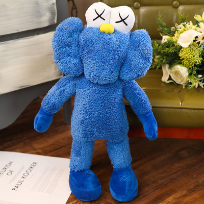 휴일 선물로 빨 수 있는 BFF Kaws 견면 벨벳 장난감 베개