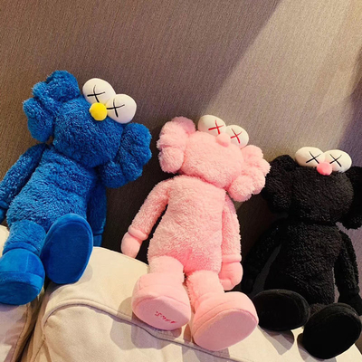 휴일 선물로 빨 수 있는 BFF Kaws 견면 벨벳 장난감 베개