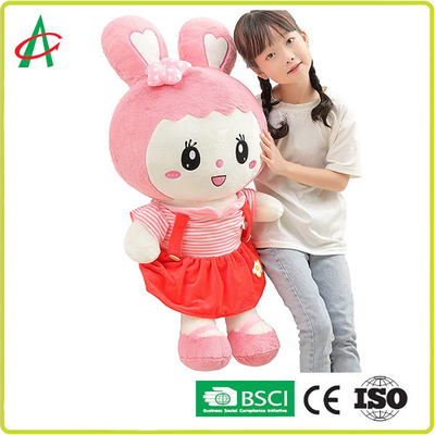 ISO9001 ASTM 40'' 무독성 귀여운 토끼 봉제 베개