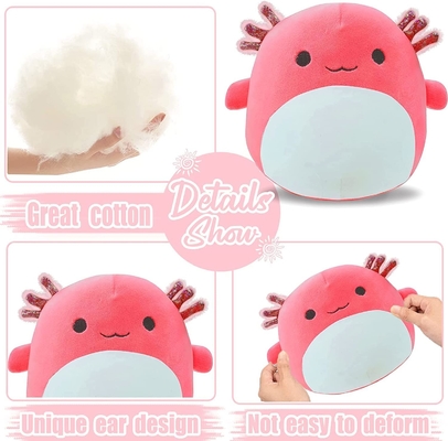 Angelber 무독성 20.4cm 소프트 다운 코튼 Axolotl 플러시 베개