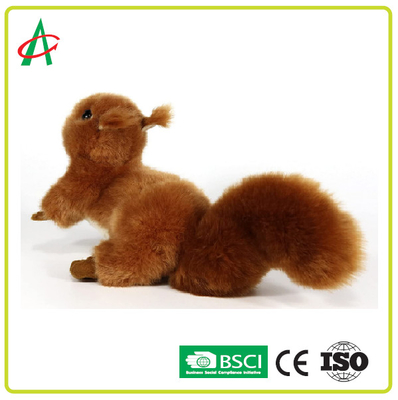 모피로 덮힌 열과 앙엘버 다람쥐 인형 20CM
